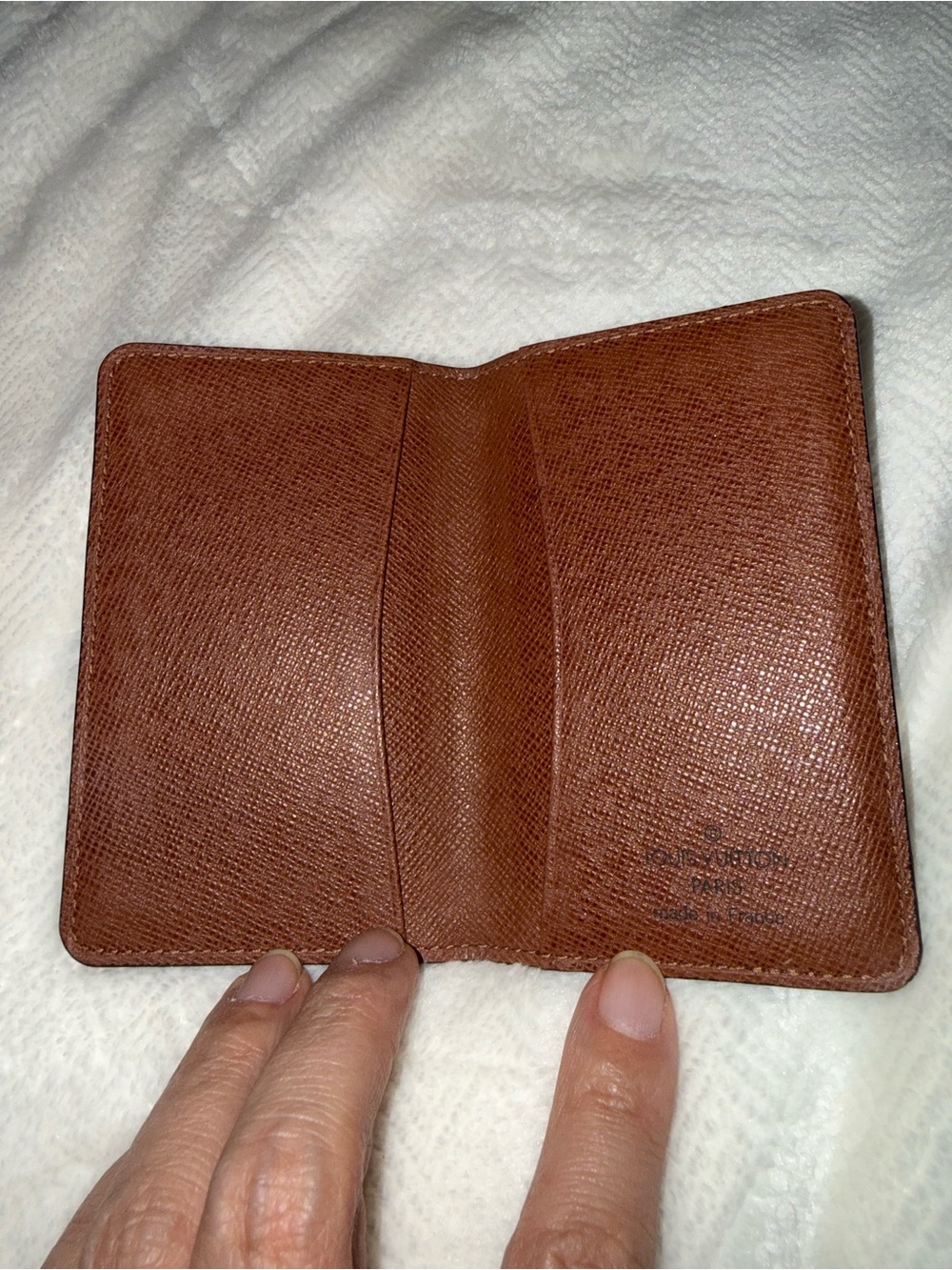 Louis Vuitton Monogram Canvas Card Holder in Brown and Gold - Picture 2 of 8